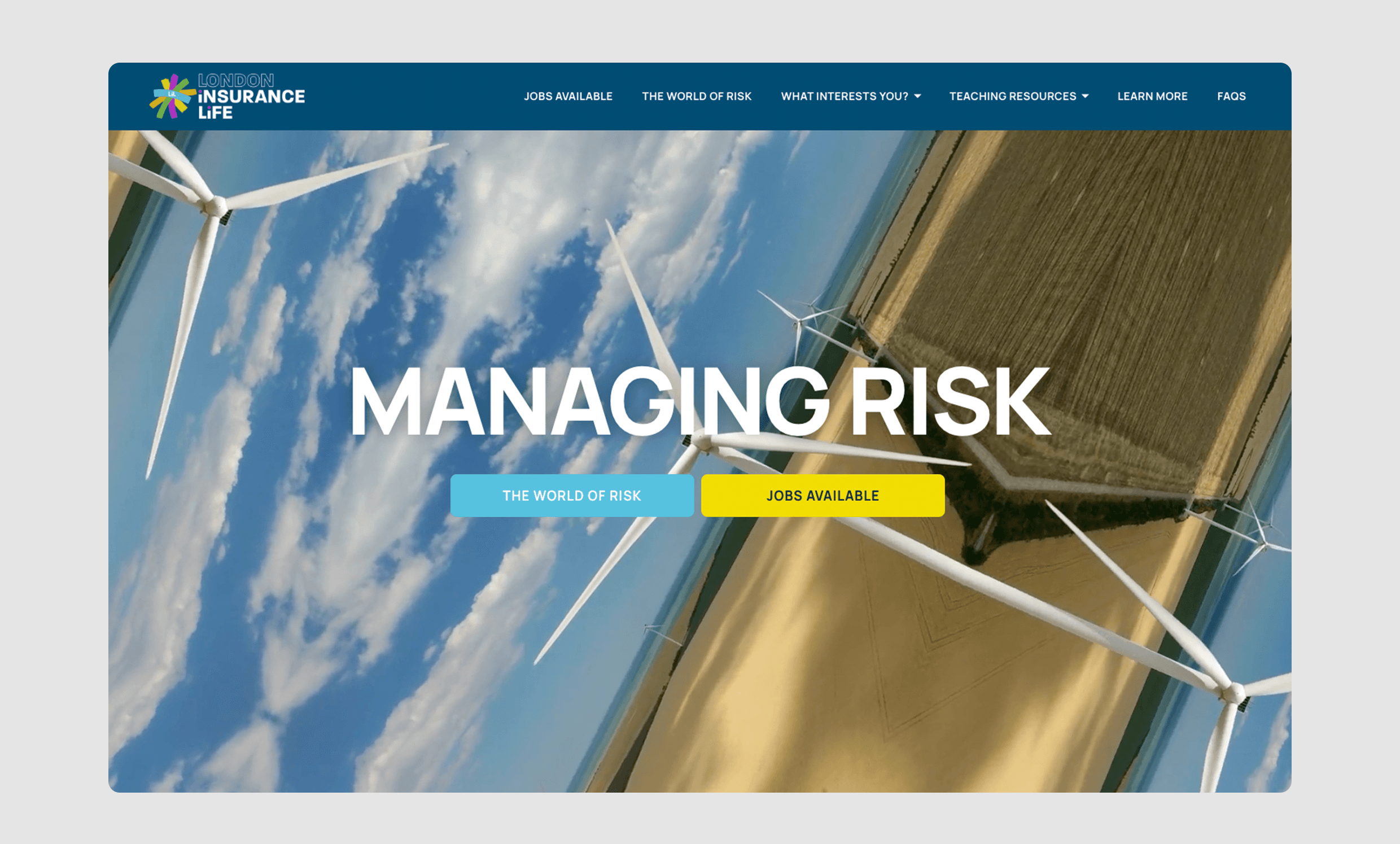 London insurance life homepage