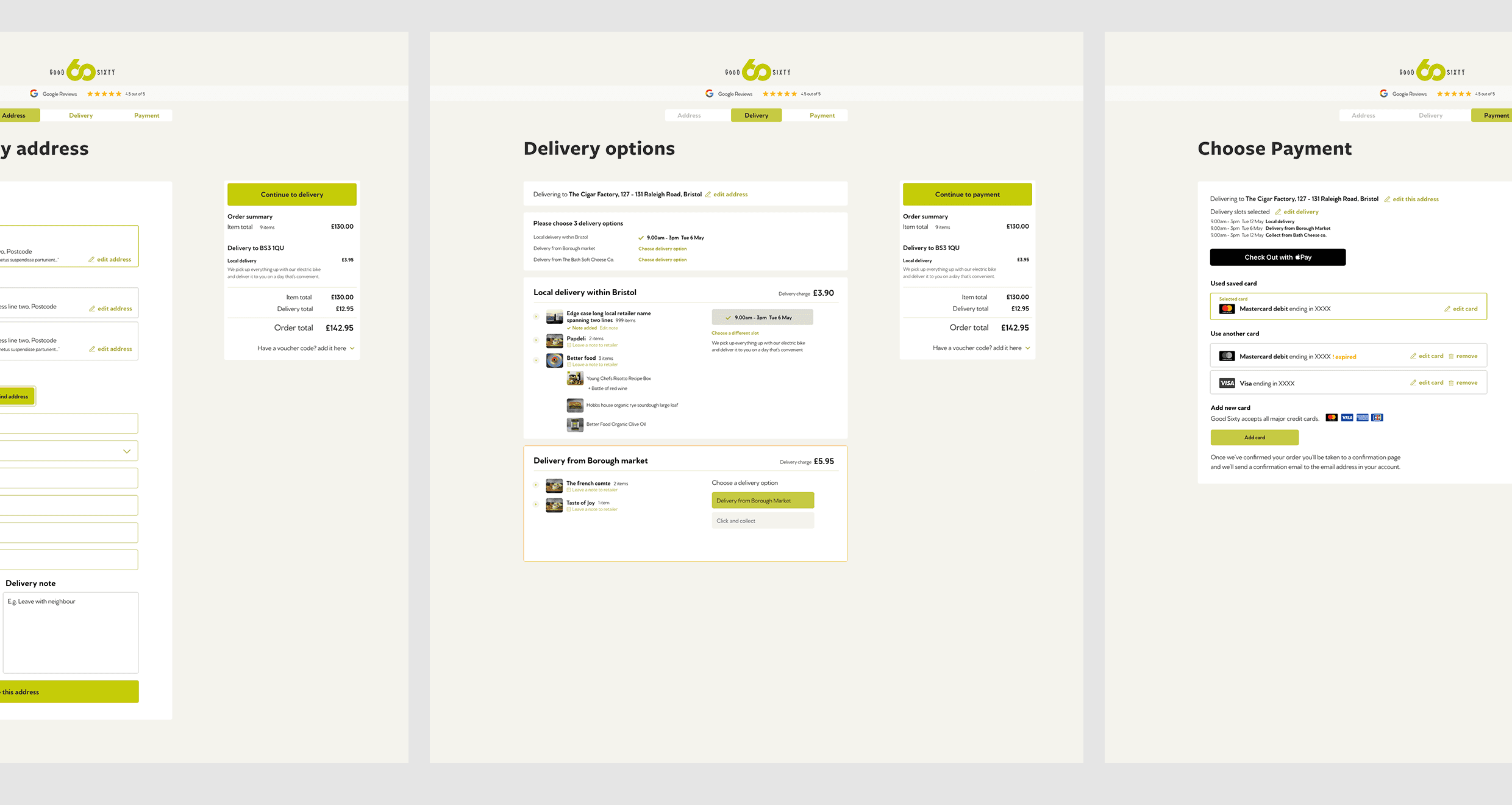 Good sixty checkout designs