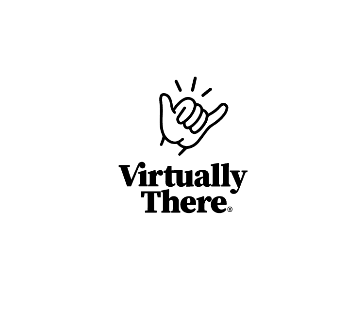 Virtually there logo