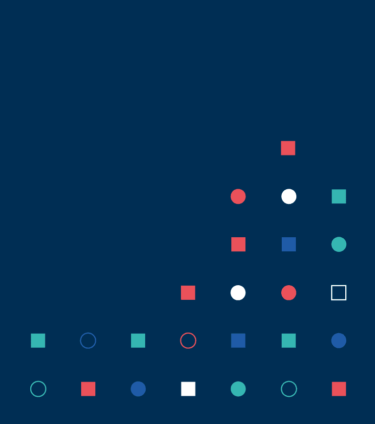 Simple shapes in a grid