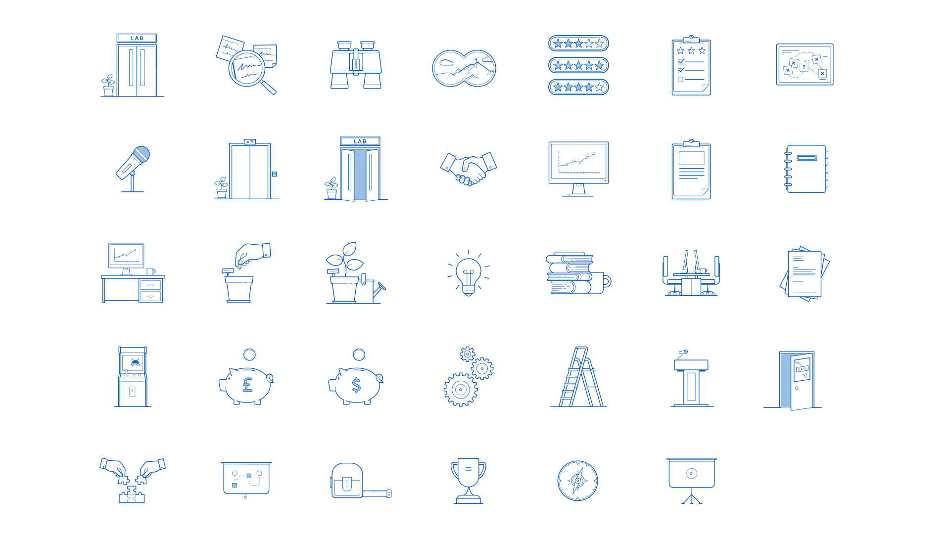 LMarks icon illustrations